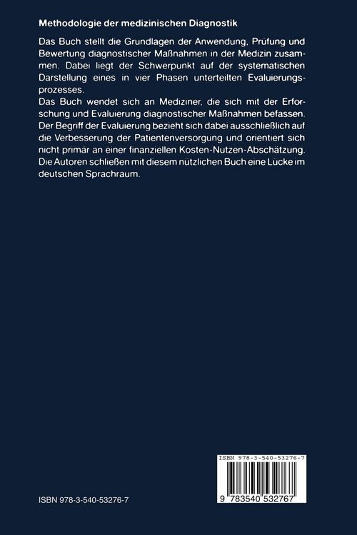 Produktbild: Methodologie der medizinischen Diagnostik