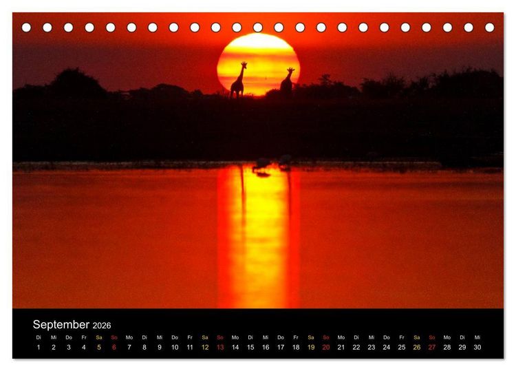 Produktbild: What a wonderful world (Tischkalender 2026 DIN A5 quer), CALVENDO Monatskalender
