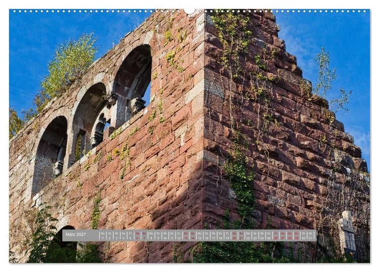 Produktbild: Burg Wildenberg (hochwertiger Premium Wandkalender 2027 DIN A2 quer), Kunstdruck in Hochglanz