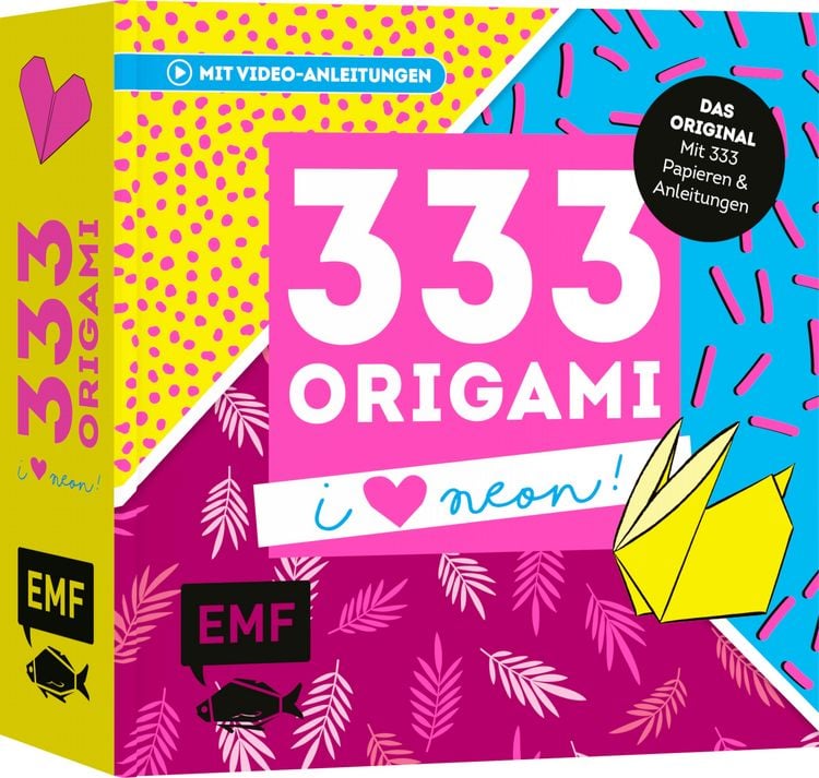 Produktbild: 333 Origami &ndash; I love Neon!