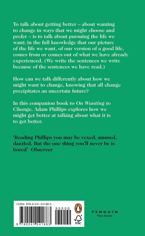 Produktbild: On Getting Better