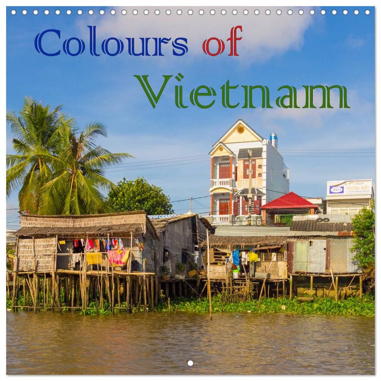 Produktbild: Colours of Vietnam (Wall Calendar 2026 12 &times; 12 Inch) CALVENDO 12 Month Wall Calendar