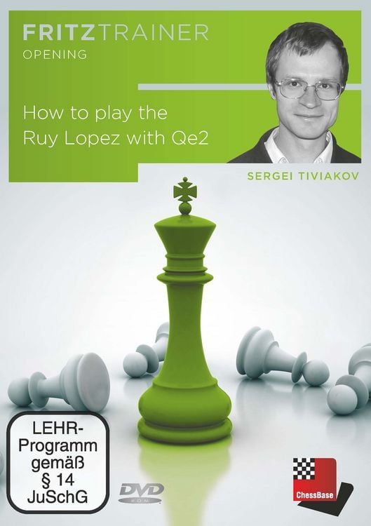 Produktbild: Sergei Tiviakov: How to play the Ruy Lopez with Qe2