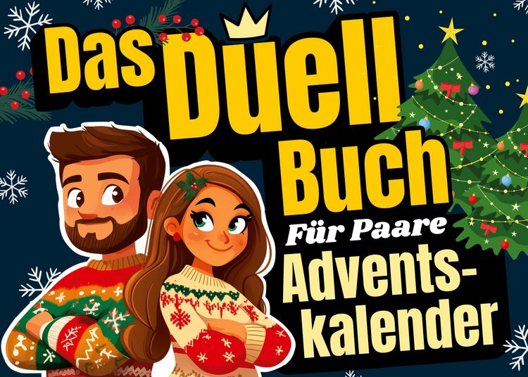 Produktbild: Adventskalender f&uuml;r Paare - Das Duell-Buch
