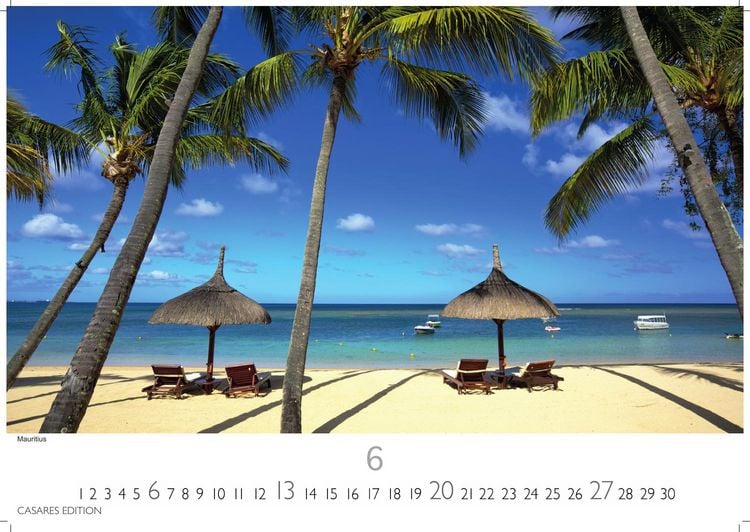 Produktbild: Trauminseln Kalender 2027 &ndash; Wandkalender | Fotokalender Naturkalender 35x50cm - Hochwertige Fotos von den sch&ouml;nsten Trauminseln weltweit &ndash; perfekt f&uuml;r Natur- und Reiseenthusiasten.