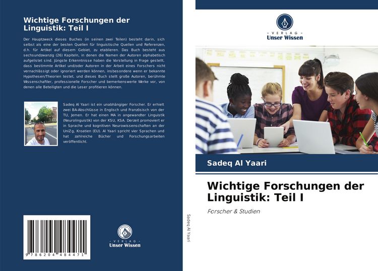 Produktbild: Wichtige Forschungen der Linguistik: Teil I