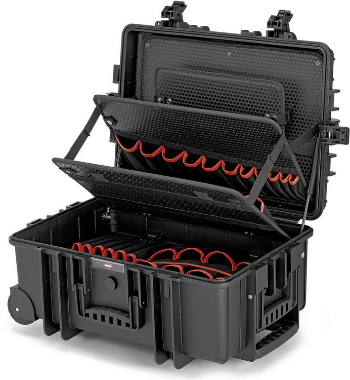 Produktbild: Knipex Robust 45 00 21 37 LE Elektriker Werkzeugkoffer unbest&uuml;ckt