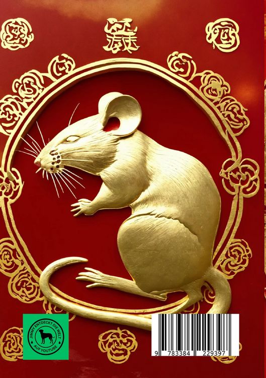 Produktbild: Tagebuch / Notizbuch Chinesische Tierkreis Ratte