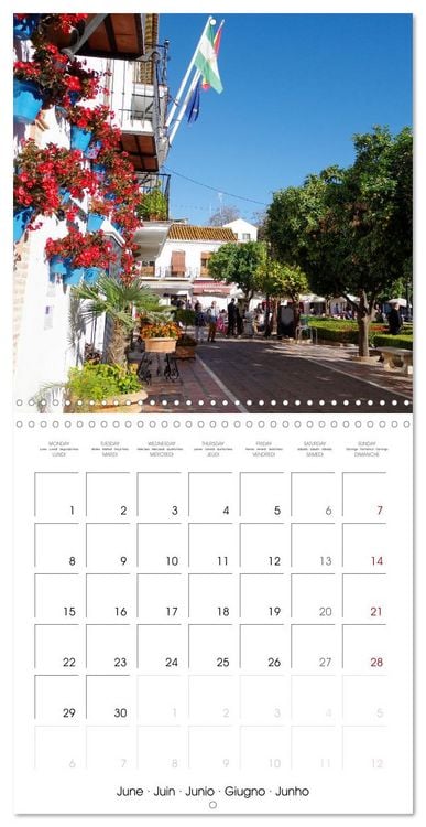 Produktbild: Marbella - Chic and Charming (Wall Calendar 2026 12 &times; 12 Inch) CALVENDO 12 Month Wall Calendar