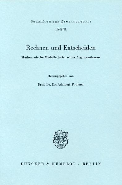 Produktbild: Rechnen und Entscheiden.