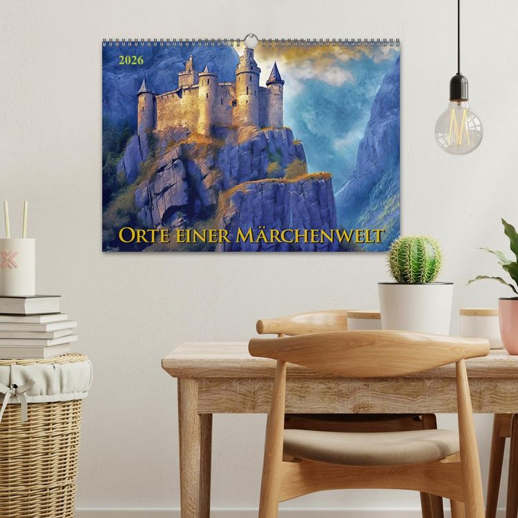 Produktbild: Orte einer M&auml;rchenwelt (Wandkalender 2026 DIN A3 quer), CALVENDO Monatskalender