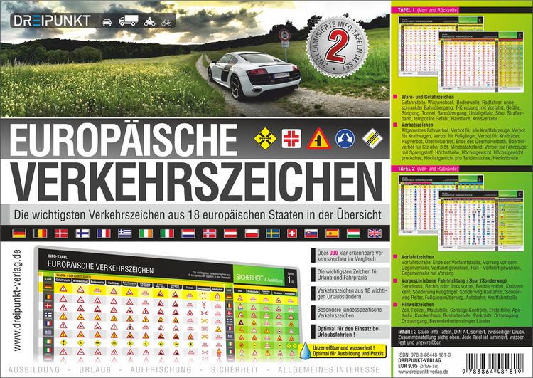 Produktbild: Europ&auml;ische Verkehrszeichen