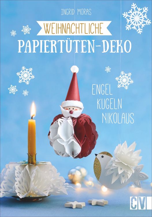 Produktbild: Weihnachtliche Papiert&uuml;ten-Deko