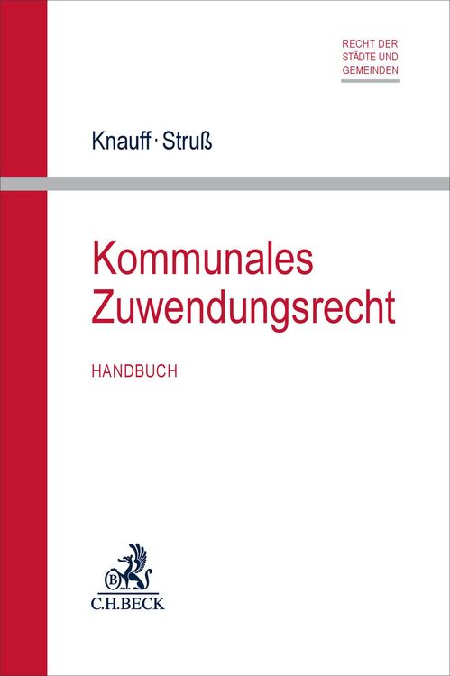 Produktbild: Kommunales Zuwendungsrecht