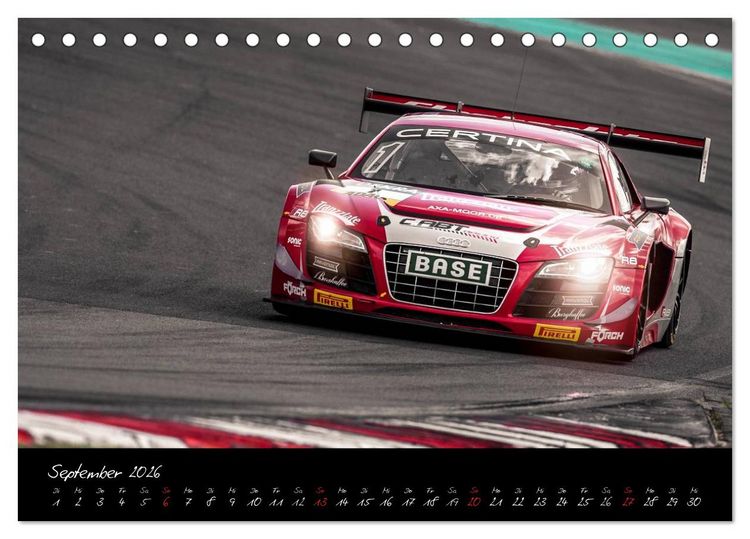 Produktbild: EMOTIONS ON THE GRID - GT Masters (Tischkalender 2026 DIN A5 quer), CALVENDO Monatskalender