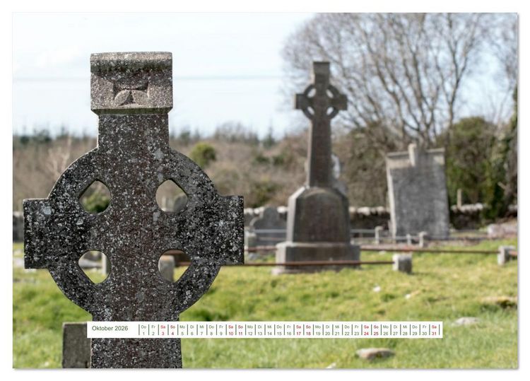 Produktbild: Mystisches Irland - Die faszinierende Natur Irlands (Tischkalender 2026 DIN A5 quer), CALVENDO Monatskalender