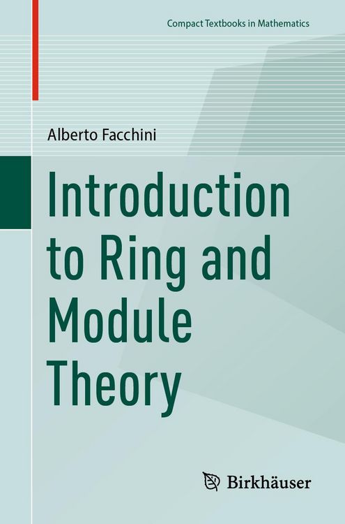 Produktbild: Introduction to Ring and Module Theory