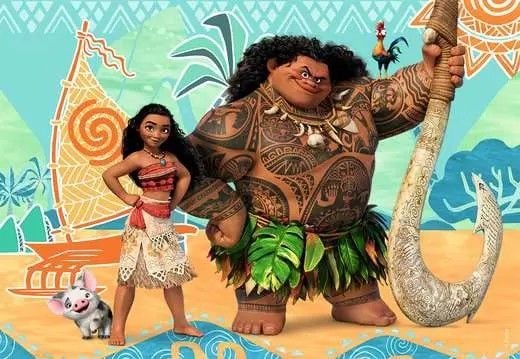 Produktbild: Kinderpuzzle 2x24 Teile - Disney Vaiana