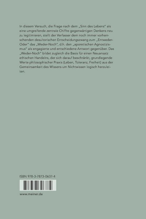 Produktbild: Weder – Noch