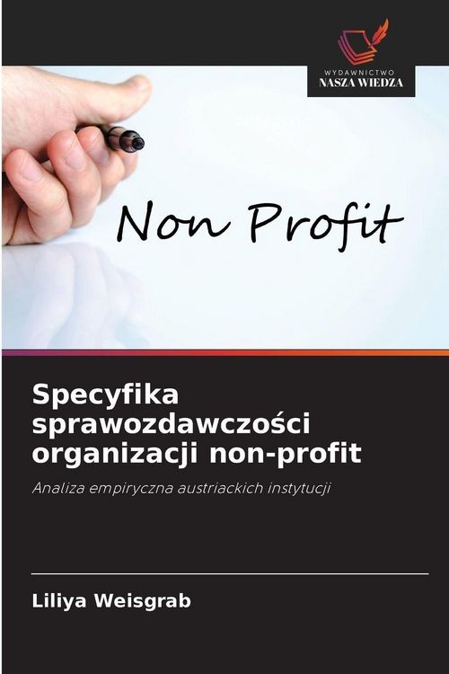 Produktbild: Specyfika sprawozdawczości organizacji non-profit