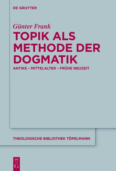 Produktbild: Topik als Methode der Dogmatik