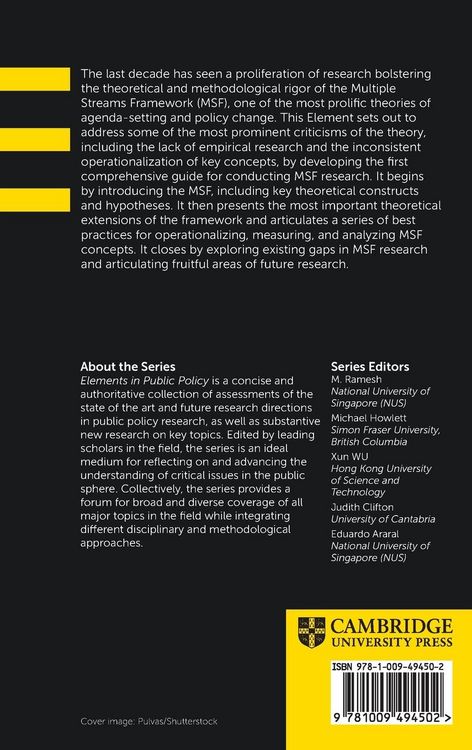 Produktbild: Multiple Streams and Policy Ambiguity