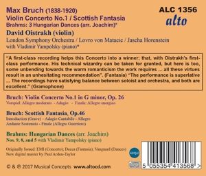 Produktbild: Violinkonzert 1/Scottish Fantasia op.46/+