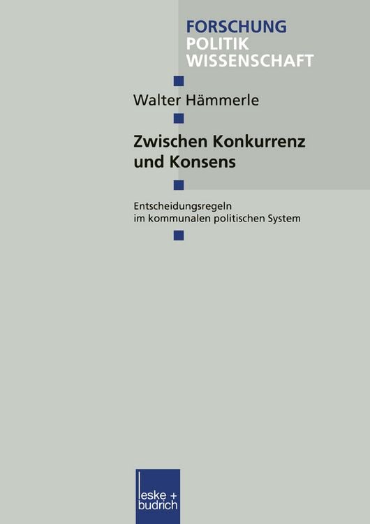 Produktbild: Zwischen Konkurrenz und Konsens