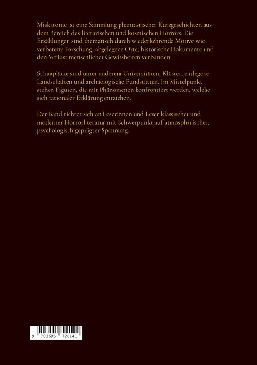 Produktbild: Miskatonic