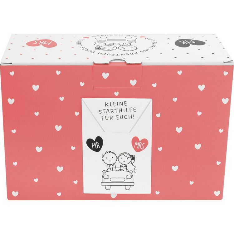Produktbild: Trinkglas-Set Motiv "Mr & Mrs"
