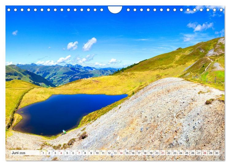 Produktbild: Gr&uuml;&szlig;e aus Hinterglemm (Wandkalender 2026 DIN A4 quer), CALVENDO Monatskalender