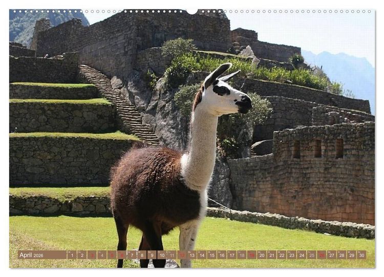 Produktbild: Per&uacute;. Impressionen (hochwertiger Premium Wandkalender 2026 DIN A2 quer), Kunstdruck in Hochglanz