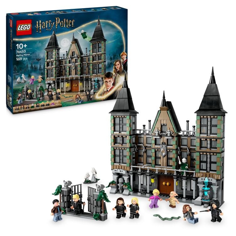 Produktbild: LEGO Harry Potter Landsitz der Familie Malfoy, Set zum Sammeln 76453