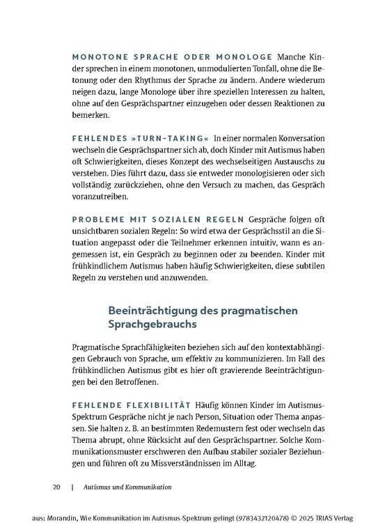 Produktbild: Wie Kommunikation im Autismus-Spektrum gelingt