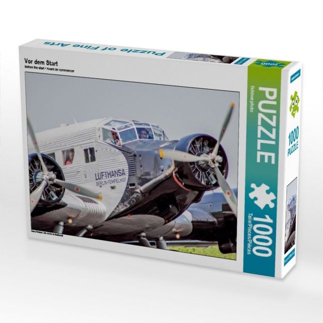 Produktbild: CALVENDO Puzzle Vor dem Start | 1000 Teile Lege-Gr&ouml;&szlig;e 64x48cm Foto-Puzzle f&uuml;r gl&uuml;ckliche Stunden