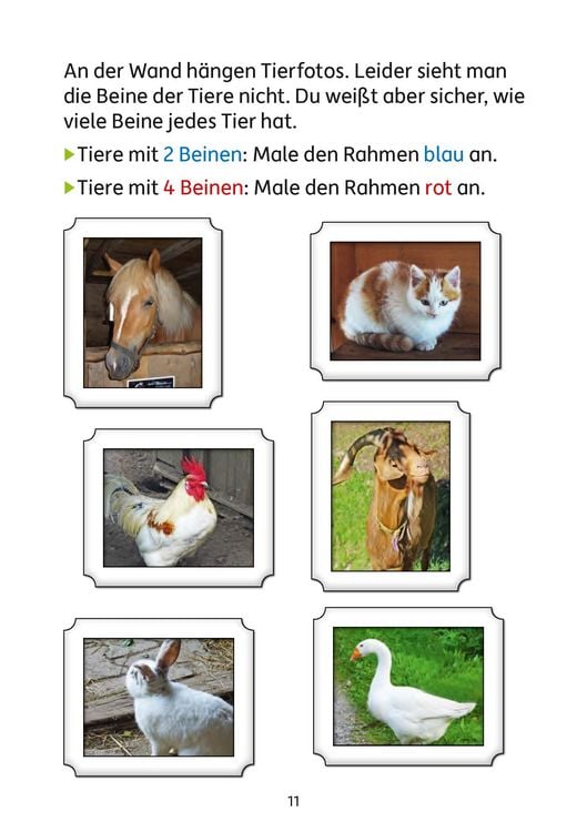 Produktbild: Mathe 1. Klasse &Uuml;bungsheft - Mathe auf dem Bauernhof