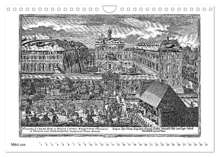 Produktbild: TU FELIX AUSTRIA - Wien in alten Ansichten (Wandkalender 2026 DIN A4 quer), CALVENDO Monatskalender