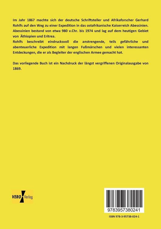Produktbild: Mit dem englischen Expeditionscorps in Abessinien