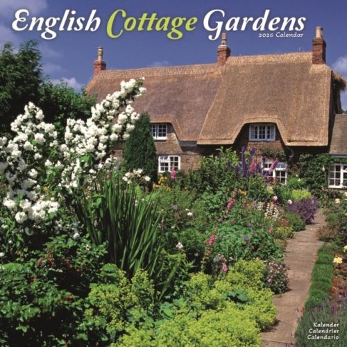 Produktbild: English Gardens Calendar 2026 Square Scenic Wall Calendar - 16 Month