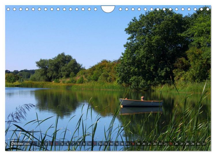 Produktbild: Naturpark Holsteinische Schweiz (Wandkalender 2026 DIN A4 quer), CALVENDO Monatskalender