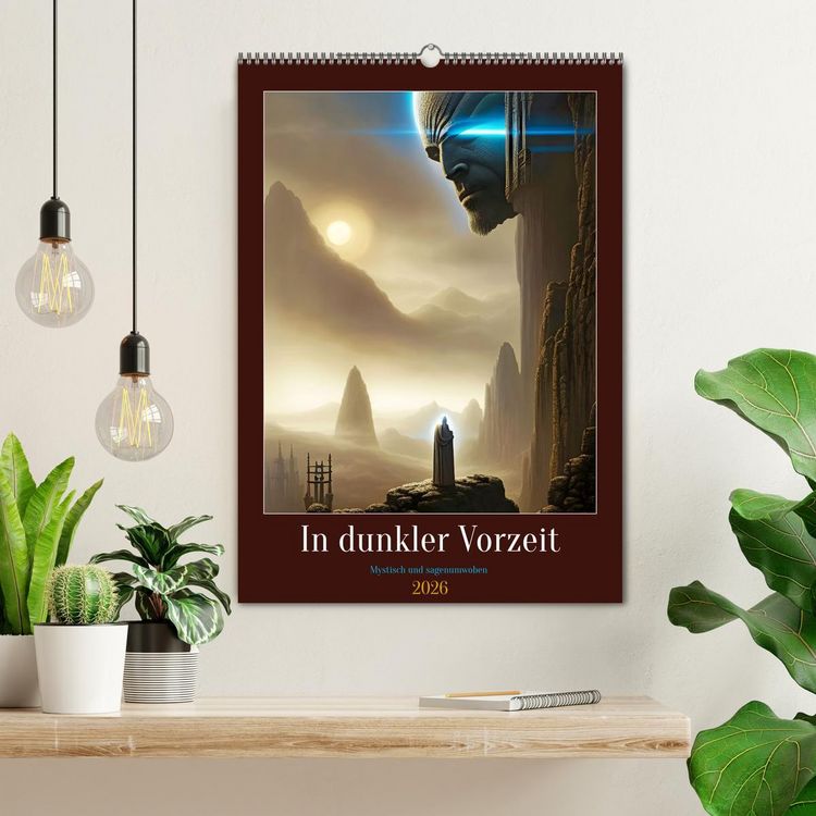 Produktbild: In dunkler Vorzeit - Mystisch und sagenumwoben (Wandkalender 2026 DIN A2 hoch), CALVENDO Monatskalender