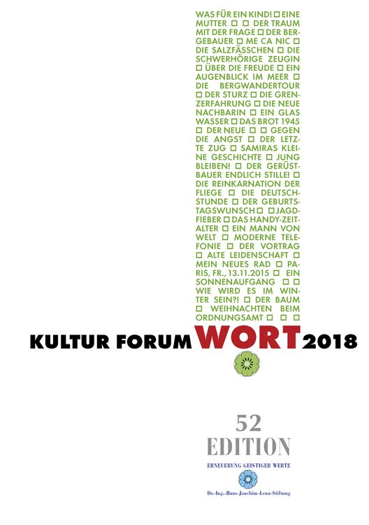 Produktbild: KulturForumWORT