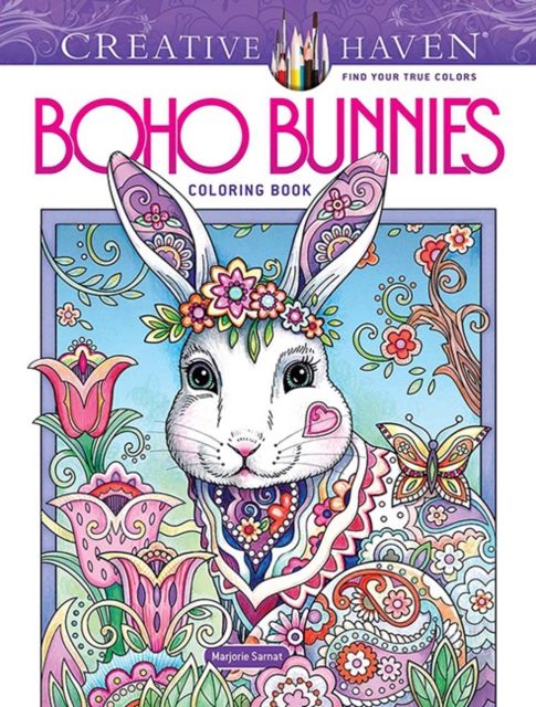 Produktbild: Creative Haven Boho Bunnies Coloring Book