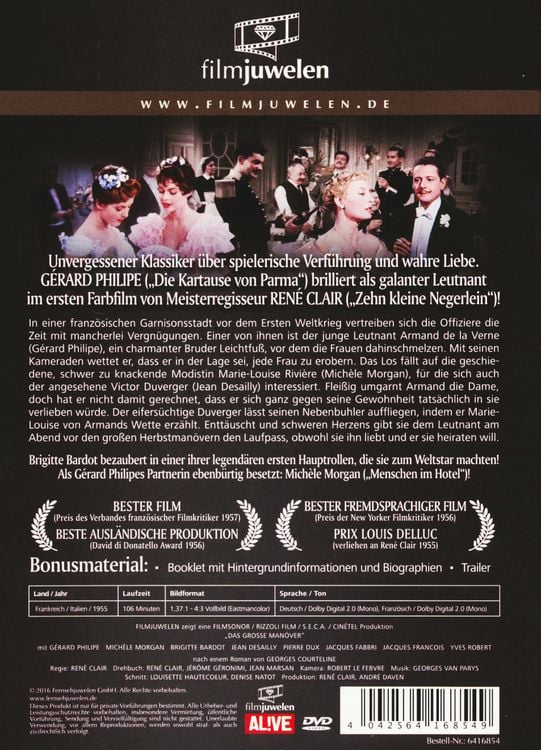 Produktbild: Das gro&szlig;e Man&ouml;ver - filmjuwelen
