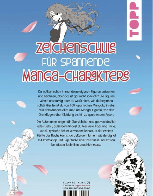 Produktbild: Grundkurs Manga-Charaktere in 600 Bildern