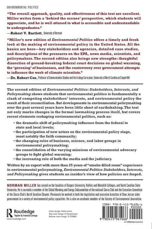 Produktbild: Environmental Politics