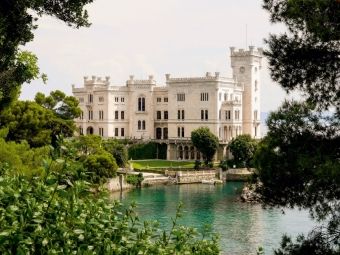 Produktbild: CALVENDO Puzzle Castello Miramare | 1000 Teile Lege-Gr&ouml;&szlig;e 64x48cm Foto-Puzzle f&uuml;r gl&uuml;ckliche Stunden