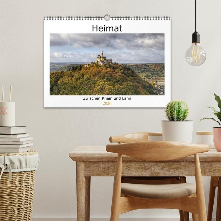 Produktbild: Heimat - Zwischen Rhein und Lahn (Wandkalender 2026 DIN A3 quer), CALVENDO Monatskalender