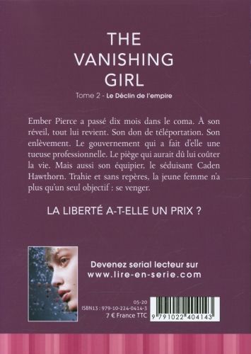 Produktbild: The vanishing girl