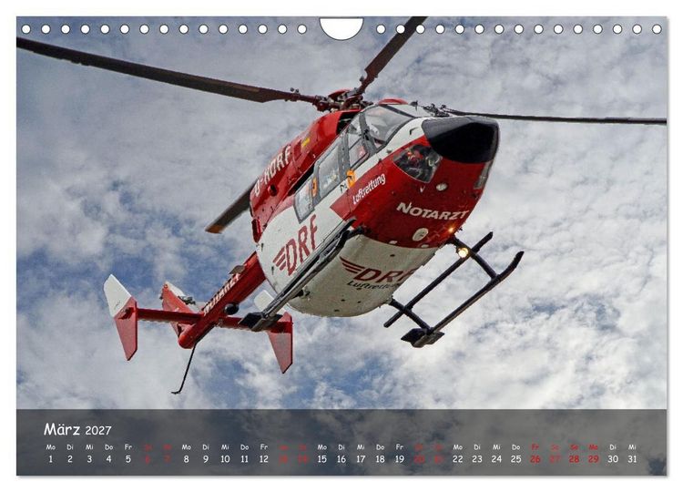 Produktbild: Der Rettungsdienst (Wandkalender 2027 DIN A4 quer), CALVENDO Monatskalender
